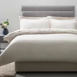 Image of 200 Thread Count 100% Egyptian Cotton Duvet Cover, Ivory, King - Belledorm