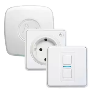 image of Lightwave L21412TFWH smart lighting Smart socket kit White