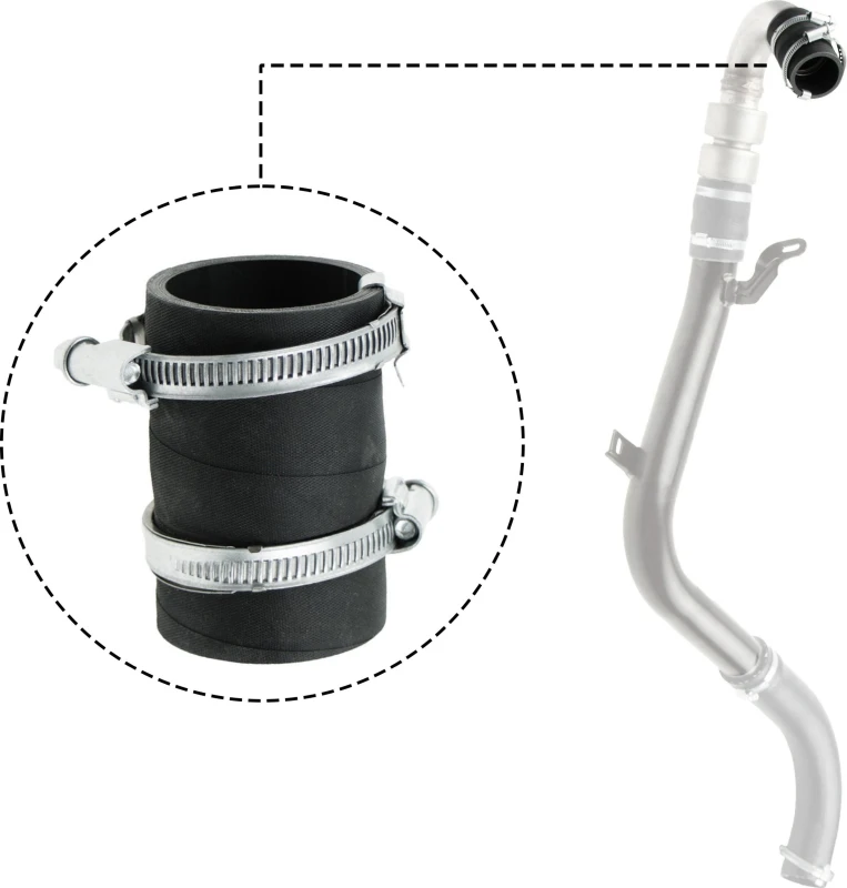 Image of GATES Charger intake hose GATES 09-0663