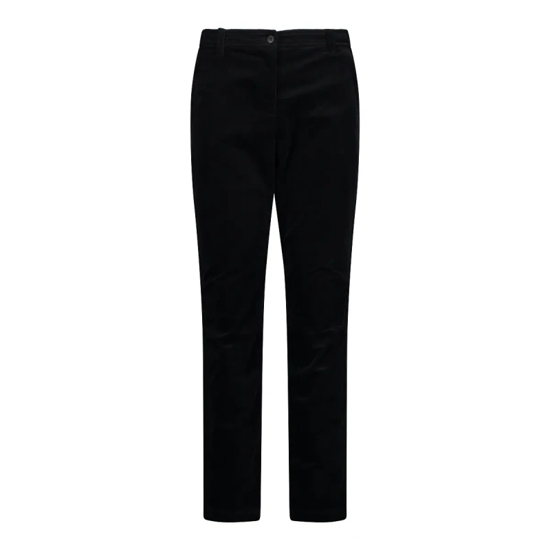 Image of Womens velvet trousers CMP Noir Female 2XL