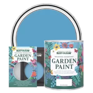 image of Rust-Oleum Garden Paint - CERULEAN - 750ml