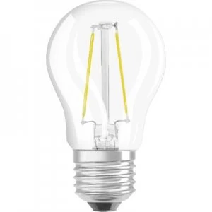 Image of OSRAM LED (monochrome) EEC A++ (A++ - E) E27 Droplet 4.5 W = 40 W Warm white (Ø x L) 45mm x 84mm dimmable, Filament