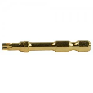 Image of Makita Impact Gold Screwdriver Bits T10 50mm Pack of 2