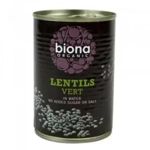 Image of Biona Lentils Vert 400g