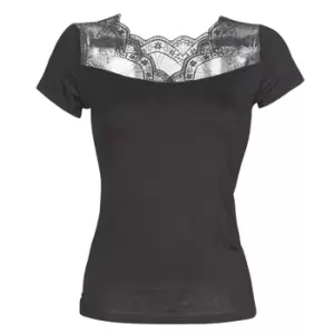 image of Morgan DCLARY womens T shirt in Black - Sizes S,M,L,XL,XS