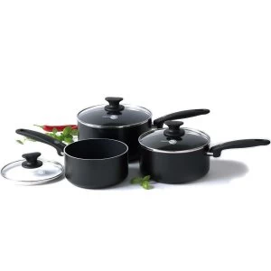 image of GreenPan Cambridge 3 Piece Saucepan Set