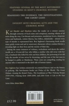 Image of Kent Murder and Mayhem by Roy D Ingleton Paperback
