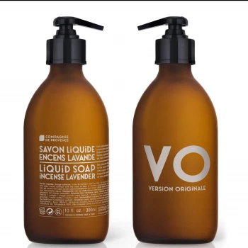 Image of Compagnie de Provence Liquid Marseille Soap 300ml (Various Options) - Incense Lavender