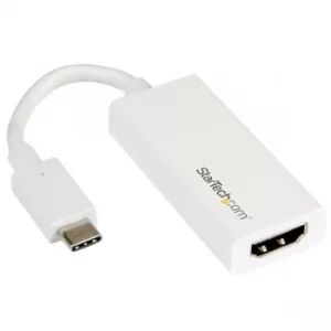 Image of StarTech USB Type C To HDMI Adapter Video Converter Black USB To HDMI External Dual Or Multi Monitor Video Adaptor With Audio black