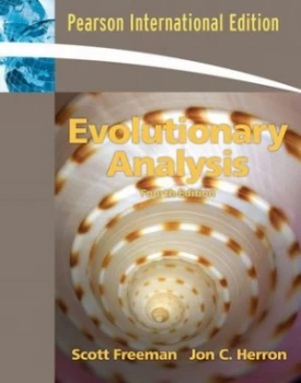 Image of Evolutionary Analysis by Scott Freeman Paperback