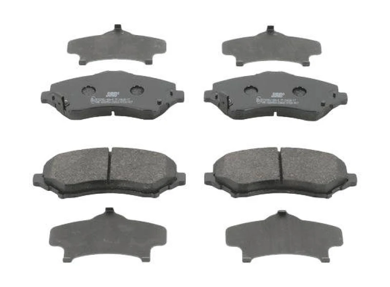 Image of JURID 573298J Brake pad set with acoustic wear warning Brake Pad Set,disc brake (402)