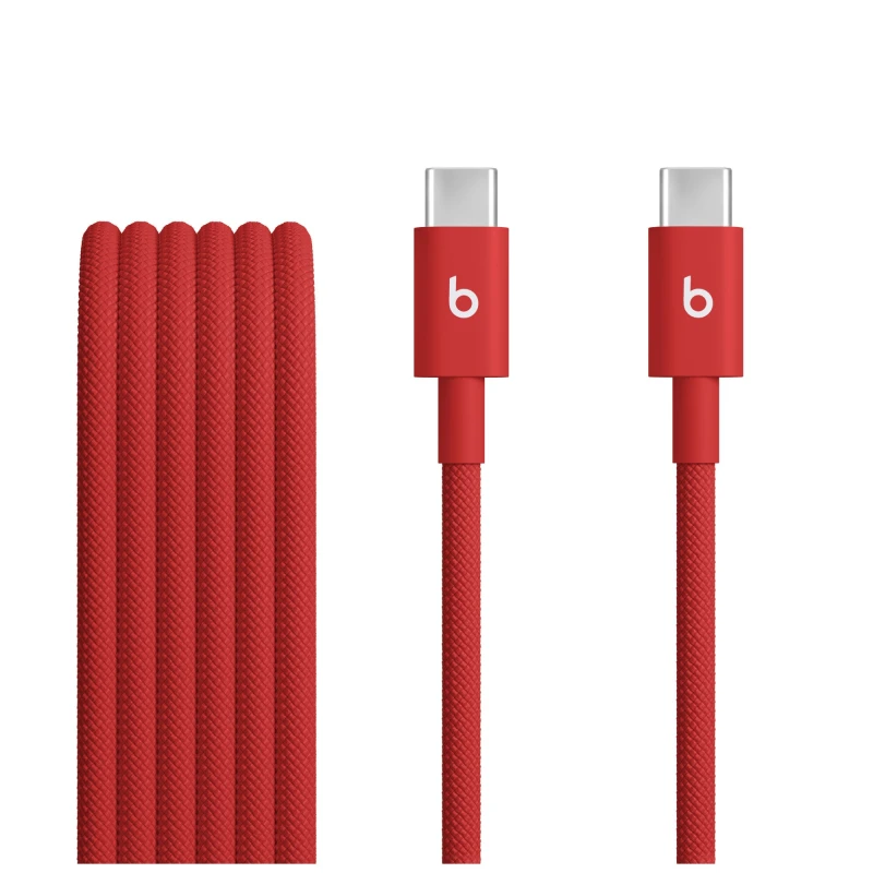 Image of Apple Beats USB cable USB 2.0 1.5 m USB C Red MDGF4ZM/A