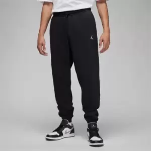 Image of Jordan M J Essential Fleece Pants, Black/White, Male, Pants, DQ7340-010