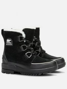 Image of SOREL Torino II Ankle Boot - Black, Size 7, Women