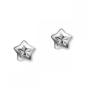 Image of D For Diamond Star Stud Earring JEWEL E573