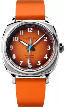 Image of Duckworth Prestex Watch Verimatic Orange Orange Rubber