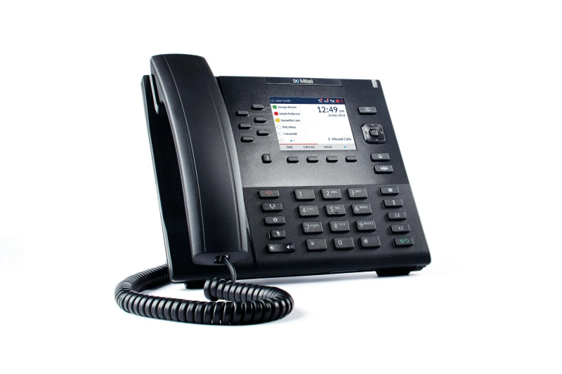 Image of Mitel 80C00002AAA-A IP phone Black 9 lines LCD