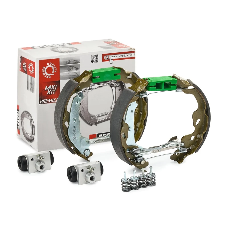 Image of FERODO FMK420 Brake Set, drum brakes with wheel brake cylinder Brake Set,drum brakes (3859)