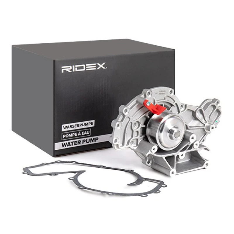 Image of RIDEX 1260W0357 Water pump with gasket/seal Water Pump (1260)
