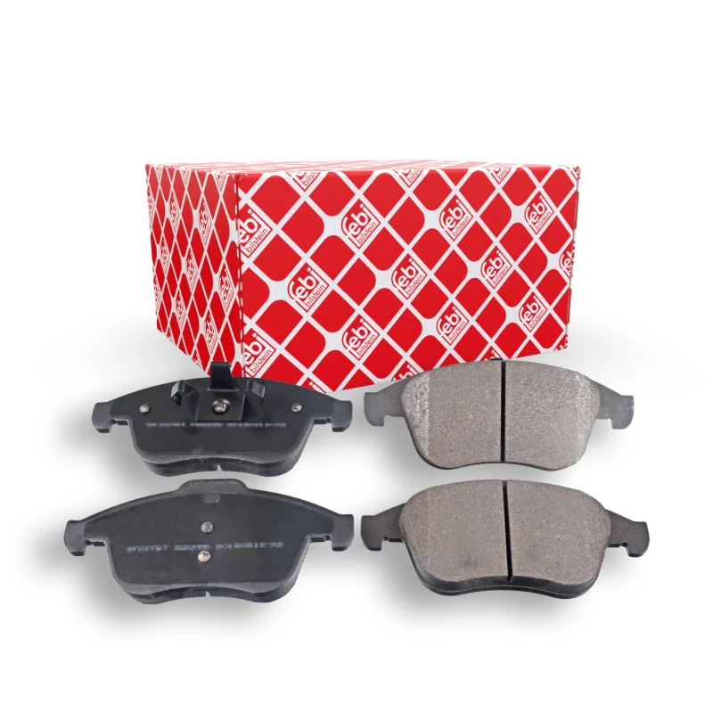 Image of FEBI BILSTEIN 16770 Brake pad set Front Axle, excl. wear warning contact Brake Pad Set,disc brake (402)