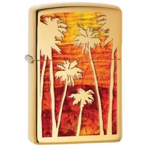 Image of Zippo Sunset Classic High Polish Brass
