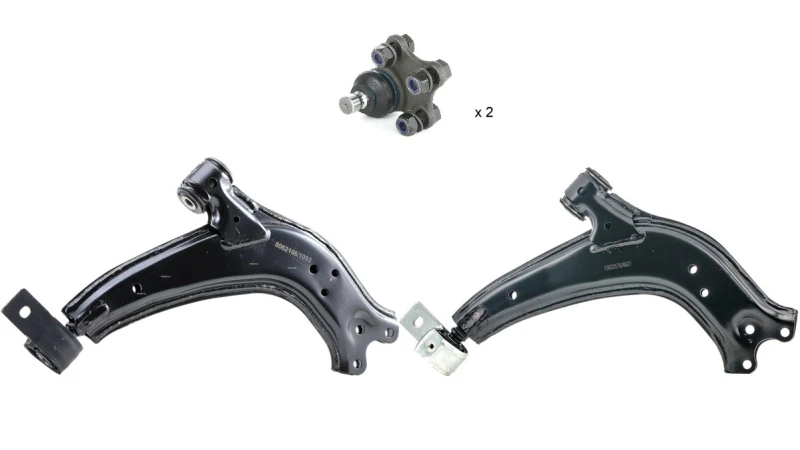 Image of RIDEX 772S1272 Control arm repair kit Front Axle, Control Arm Suspension Kit (772)