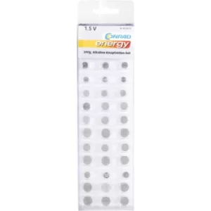 Image of Conrad Energy SZ-AG39BT 39pcs Button Cell Battery Multipack
