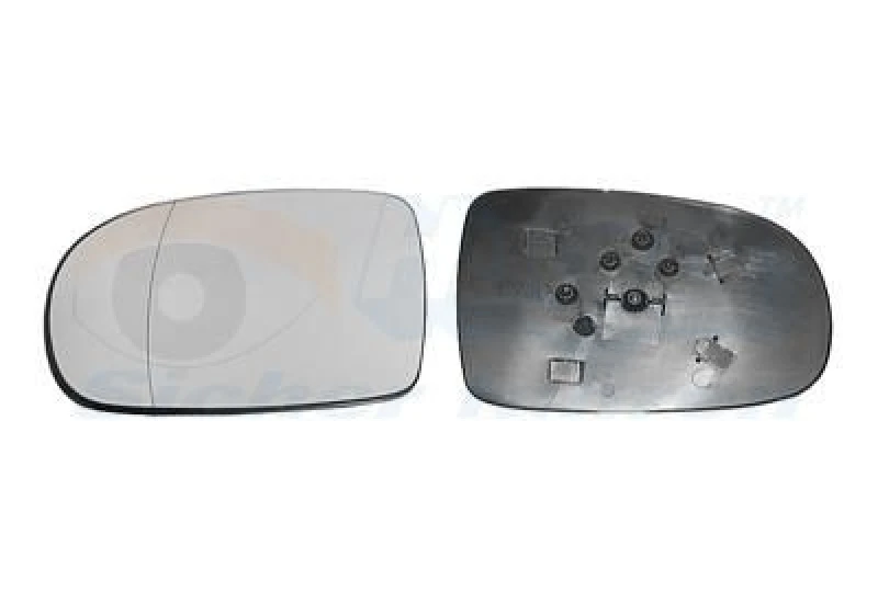 Image of VAN WEZEL Wing mirror glass VAN WEZEL 3777831