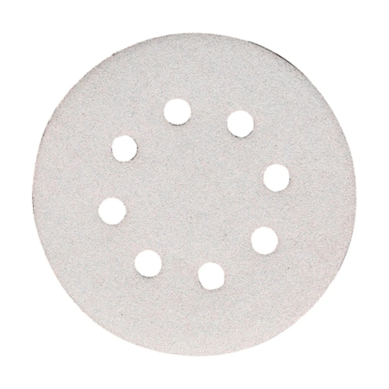Image of Makita White Abrasive Disc 125mm 120g Pack of 10 P-33386