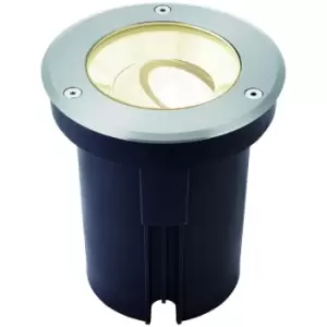 Image of Saxby Hoxton Outdoor Integrated LED Recessed Downlight Brushed Stainless Steel, IP67