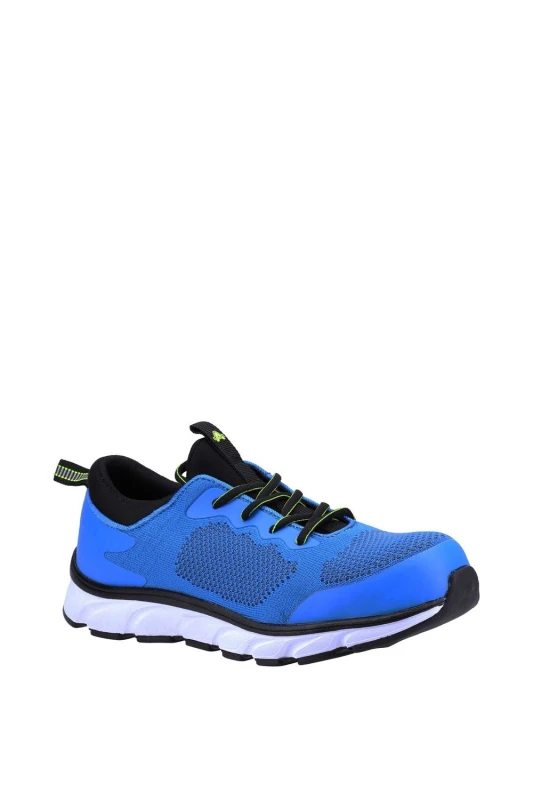 Image of Amblers Safety Mens 718 Lightweight Lace Up Safety Trainers UK Size 11 (EU 46) Blue AMB344-Blue-11