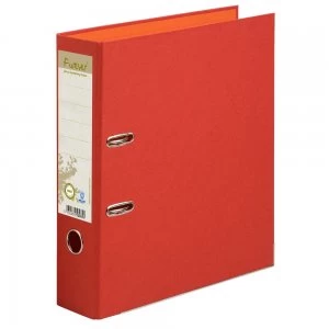 Image of Forever PremTouch Lever Arch File A4 80mm Red BX10