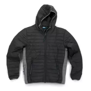 image of Tough Grit 335036 2-Tone Jacket Black / Charcoal M