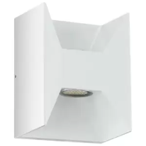 Image of Netlighting Morino LED Outdoor Up Down Wall Light White IP44