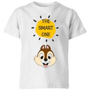 image of Disney Chip 'N' Dale The Smart One Kids T-Shirt - White - 11-12 Years