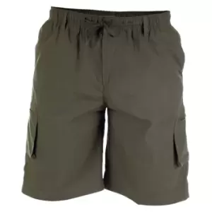 image of Duke Mens Nick D555 Elasticated Waist Cargo Shorts (M) (Khaki)