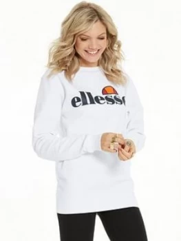 Image of Ellesse Agata Sweatshirt - White, Size 8, Women