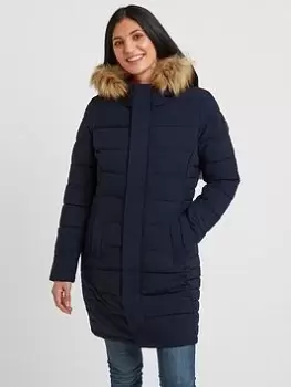 image of TOG24 Firbeck Polyfill Jacket, Navy, Size 12, Women