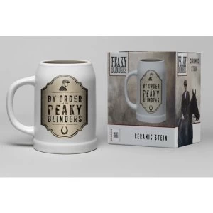 Image of Peaky Blinders - By Order Ceramic Stein Mug