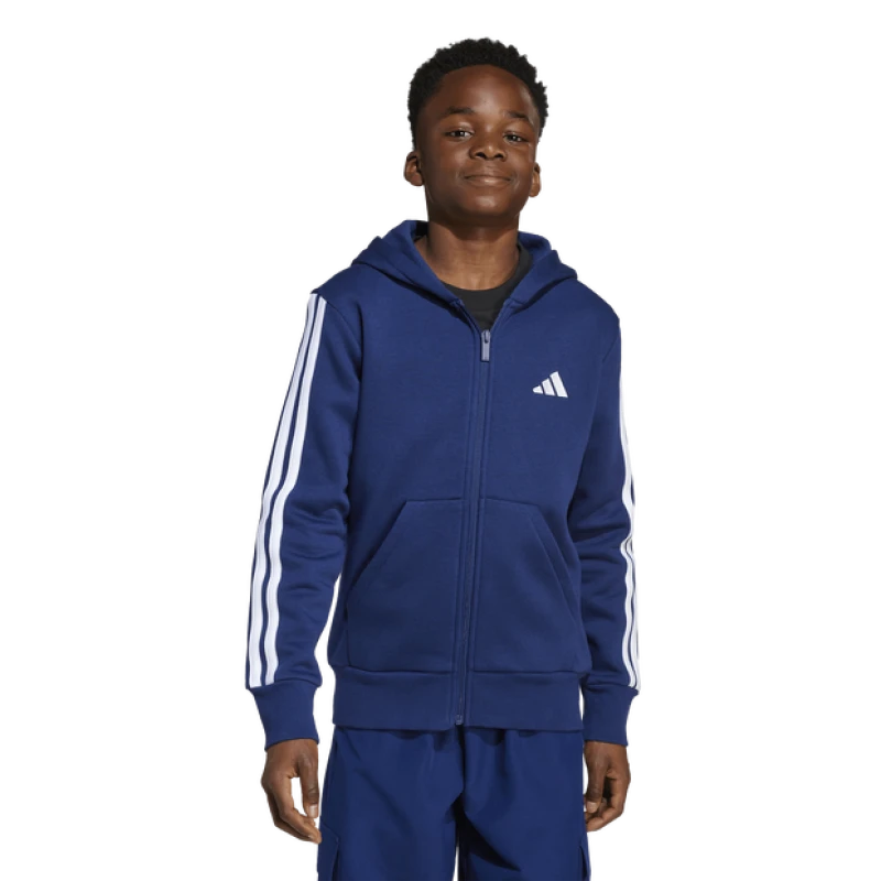 Image of Adidas Kid's Hoodies - Blue - Size 15 - 16 Years