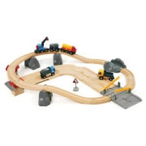 image of Brio Rail and Road Loading Set