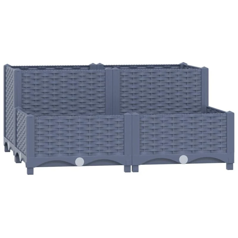 Image of VIDAXL Raised Bed 80x80x38cm Polypropylene Vidaxl 8720286092101