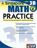 Image of singapore math level 3b math practice workbook for 4th grade paperback ages