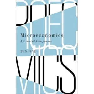 Image of Microeconomics : A Critical Companion