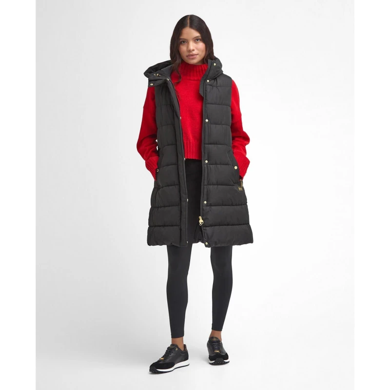 Image of Barbour International Greyson Gilet - Black 10