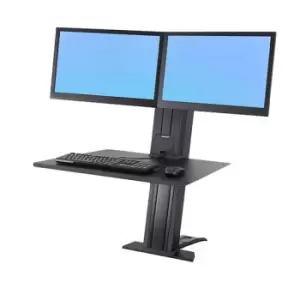 Image of Ergotron WorkFit SR 61cm (24") Clamp Black