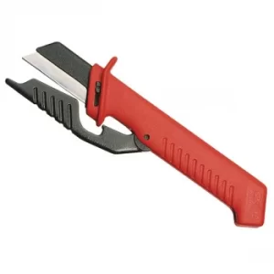 Image of Knipex 98 56 SB Cable Knife with Hinged Blade Guard