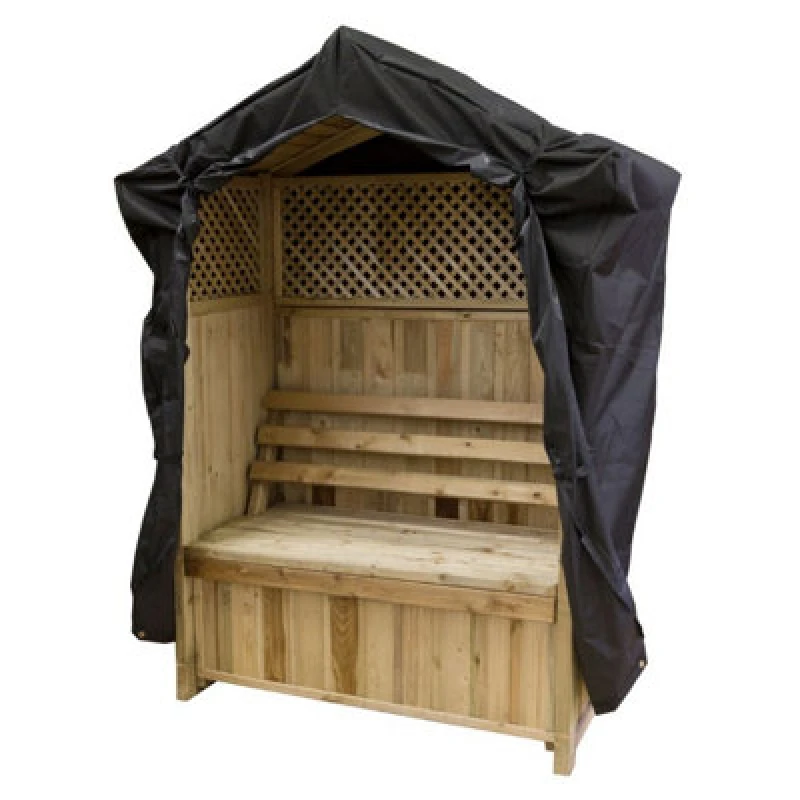 Image of Zest Cover For Garden Bar And 2 Stool Set