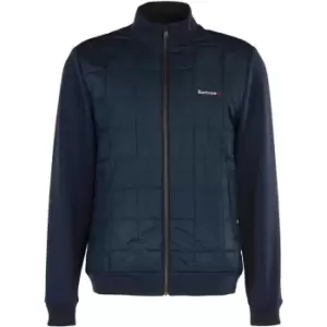 Image of Barbour Box Quilted Sweatshirt - Blue