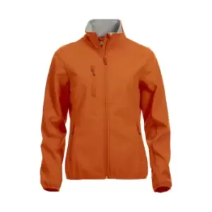 Image of Clique Womens/Ladies Basic Soft Shell Jacket (L) (Blood Orange)